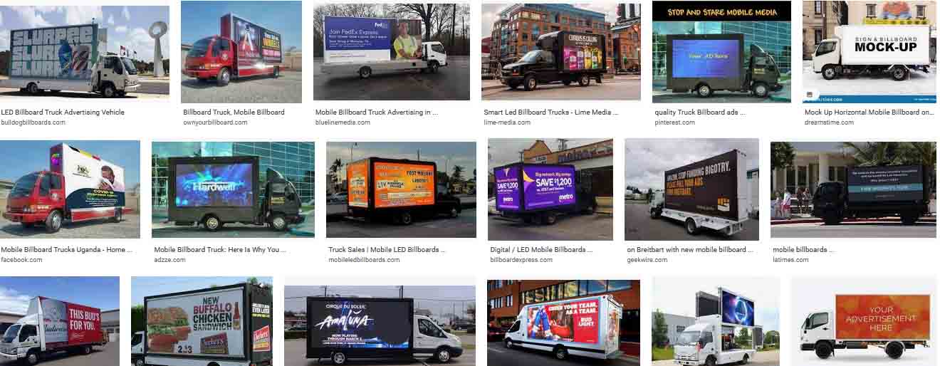 truck billboards